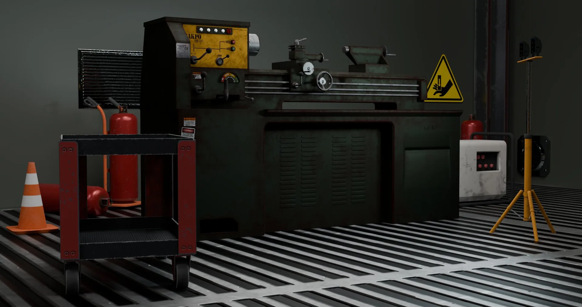 SIFY industrial training simulator VR - machining and shopfloor